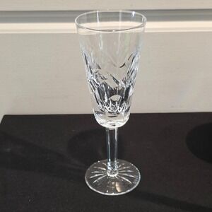 Waterford Crystal Ashling Fluted Champagne Glass‎ Luxury Cut Stemware 7.5